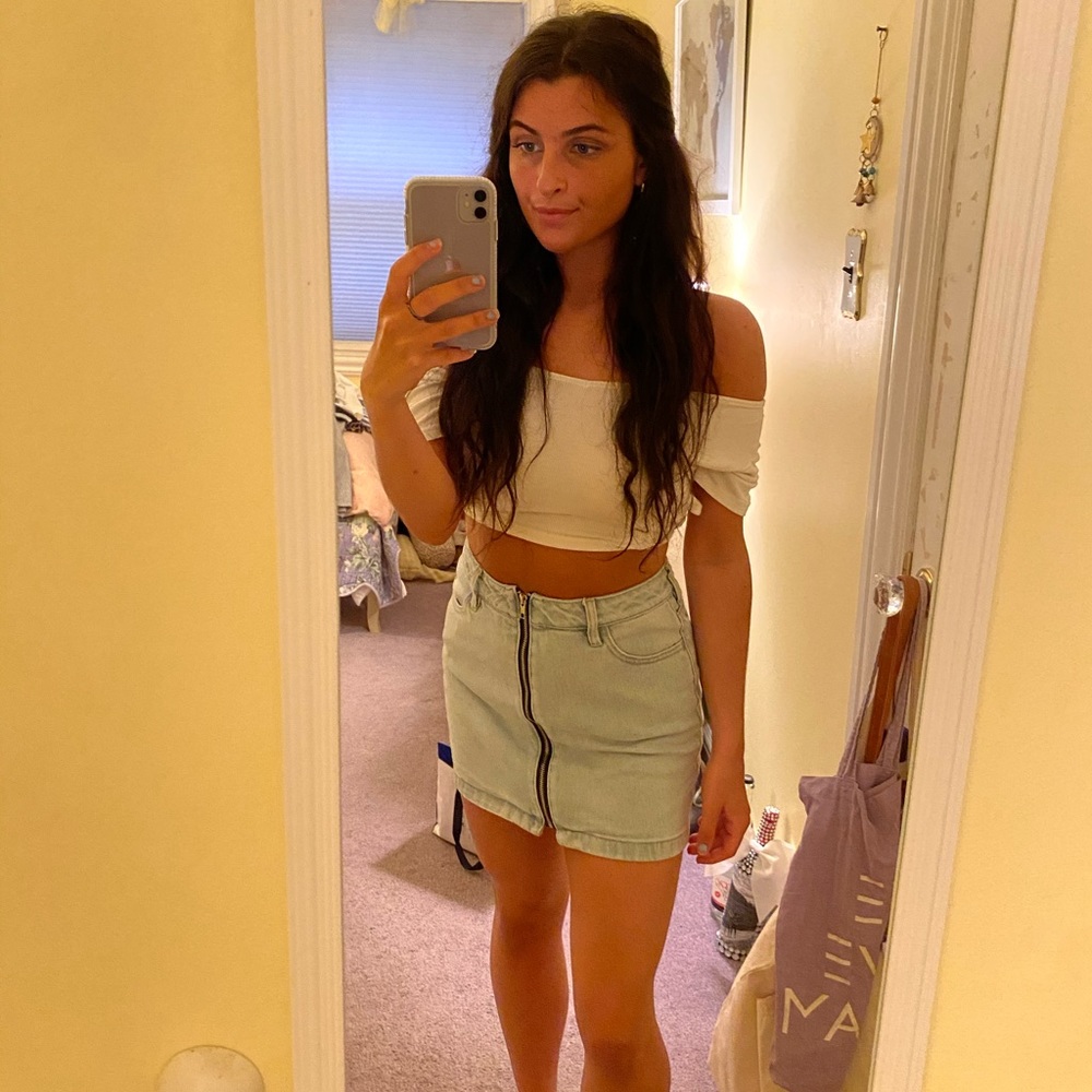 Pacsun denim skirt